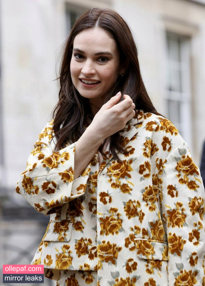 Latest Leaks Lily James Nude #494 - Fapello