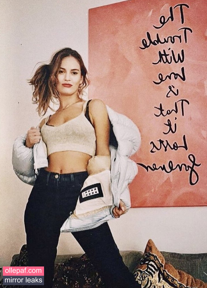 Latest Leaks Lily James Nude #740 - Fapello