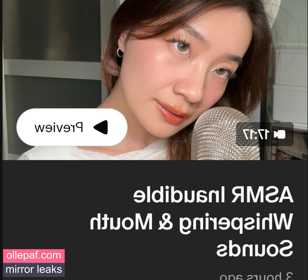 Latest Leaks Lin ASMR Nude #2 - Fapello
