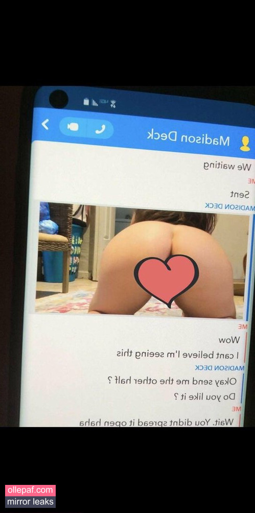Latest Leaks Madison Deck Nude #124 - Fapello
