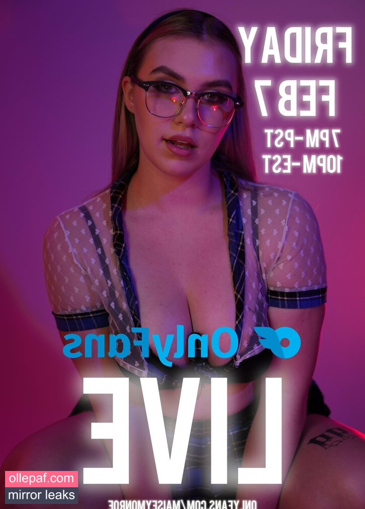 Latest Leaks Maiseymonroe Nude #7 - Fapello