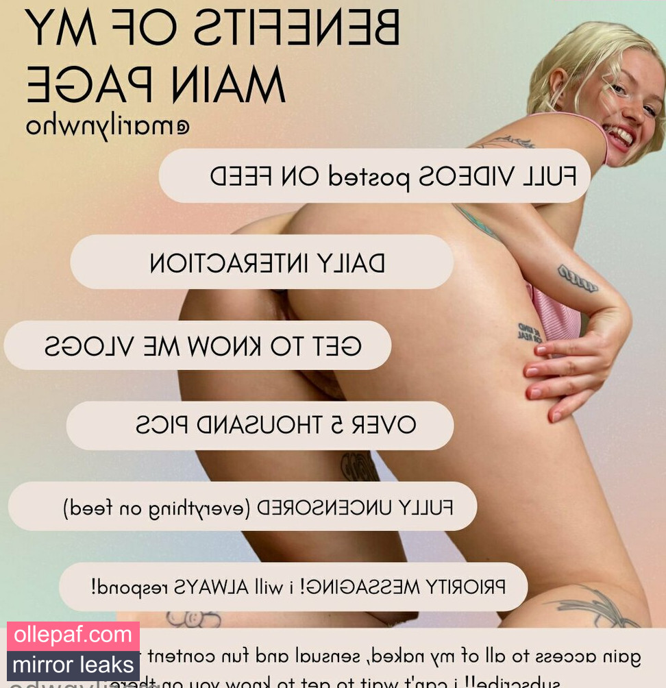 Latest Leaks marilynwhoo Nude #72 - Fapello