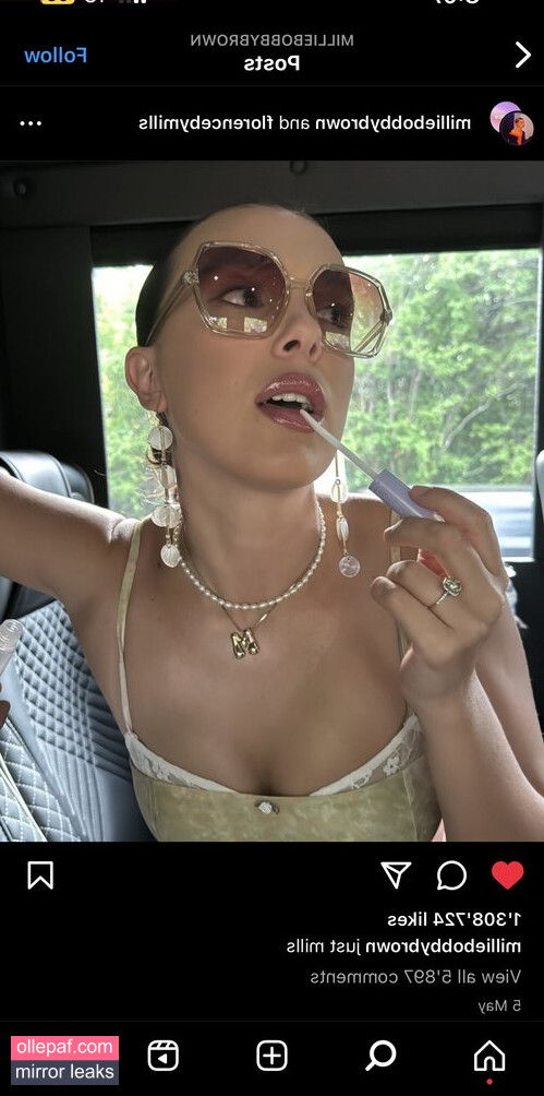 Latest Leaks Millie Bobby Brown Nude #1241 - Fapello