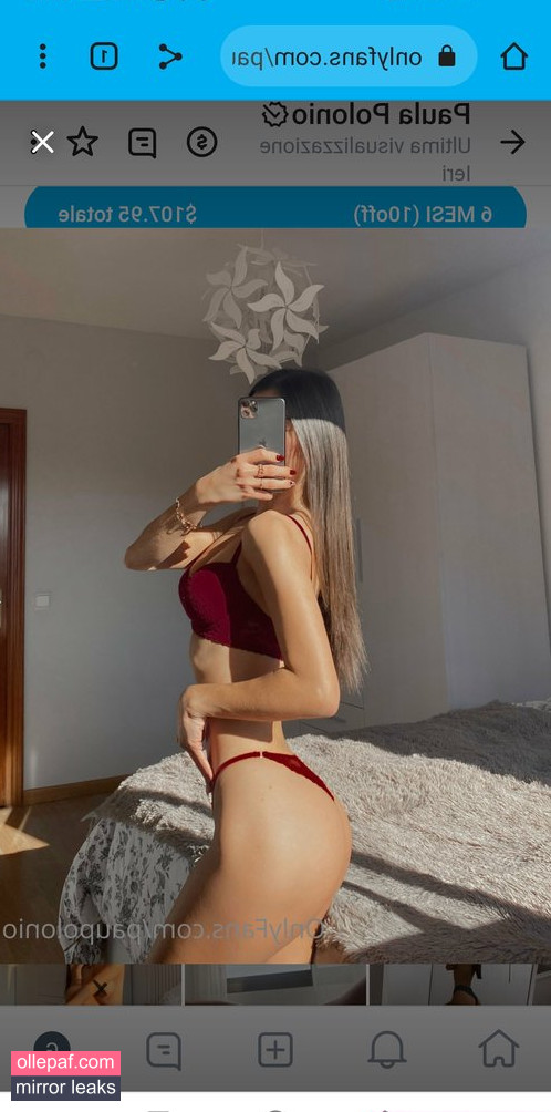 Latest Leaks Paula Polonio Nude #124 - Fapello