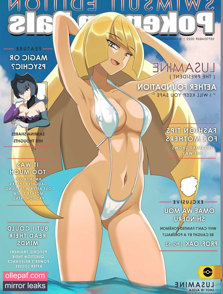 Latest Leaks Pokégirls Nude #250 - Fapello