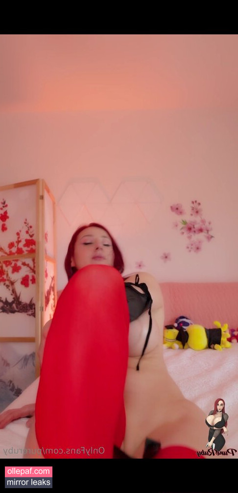 Latest Leaks PureRuby87 Nude #1000 - Fapello