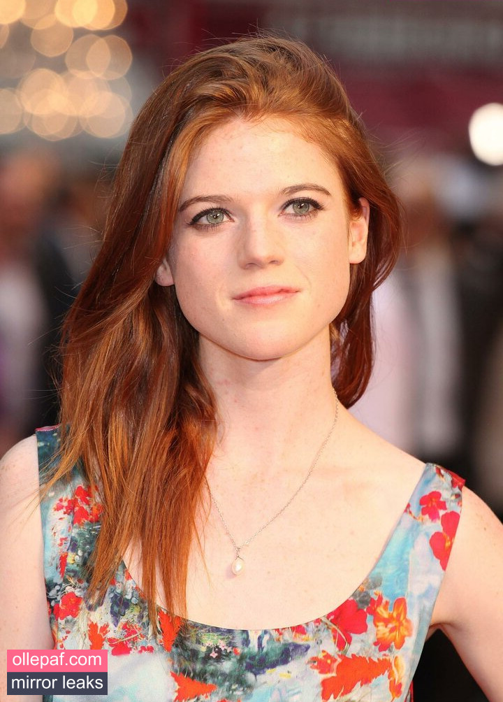 Latest Leaks Rose Leslie Nude #8 - Fapello