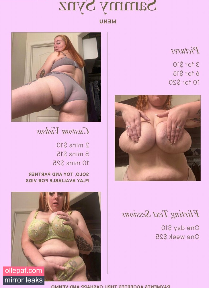 Latest Leaks sammysynz-free Nude #28 - Fapello