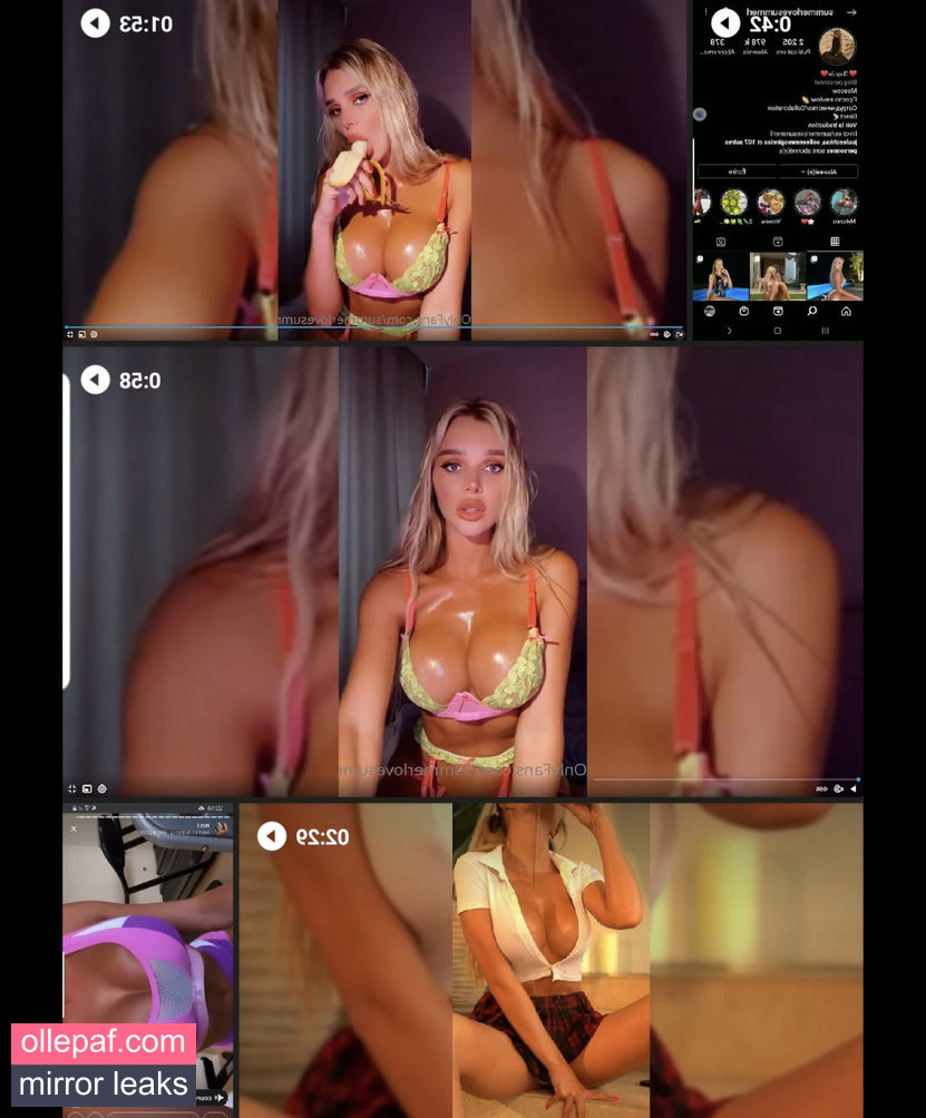Latest Leaks SUMMERLOVESUMMER Nude #863 - Fapello