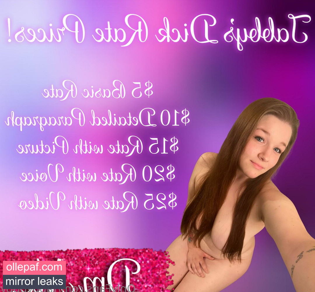 Latest Leaks tabbybbby Nude #69 - Fapello