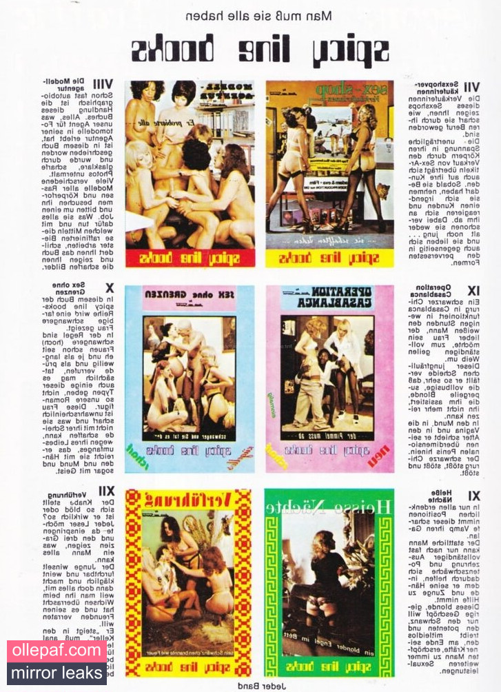 Latest Leaks Vintage Erwachsenen Zeitschriften Nude #733 - Fapello